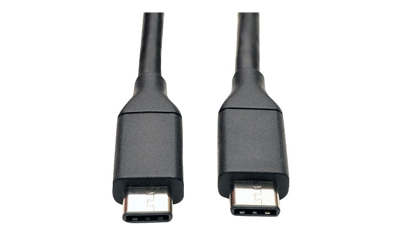 Eaton Tripp Lite Series USB-C Cable (M/M) - USB 3.2 Gen 2 (10 Gbps), Thunderbolt 3 Compatible, 3 ft. (0.91 m) - USB-C