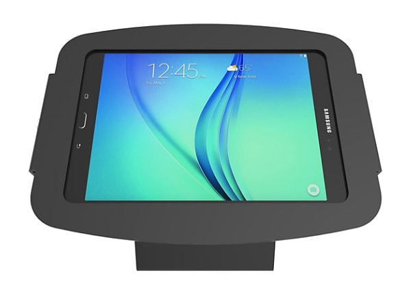 Compulocks Space 45° - Galaxy Tab E 9.6" Wall Mount / Counter Top Kiosk - Black - stand