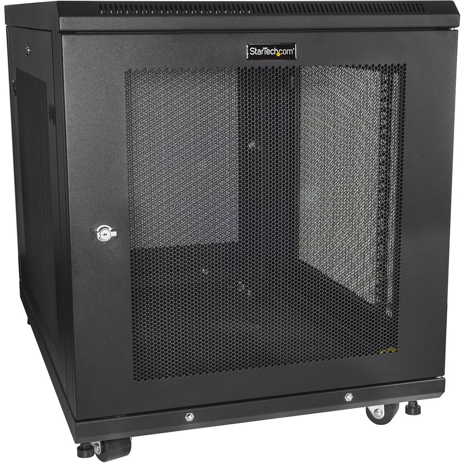 StarTech.com 12U 19" Server Rack Cabinet 4 Post 2-30" Deep/Locking/Casters