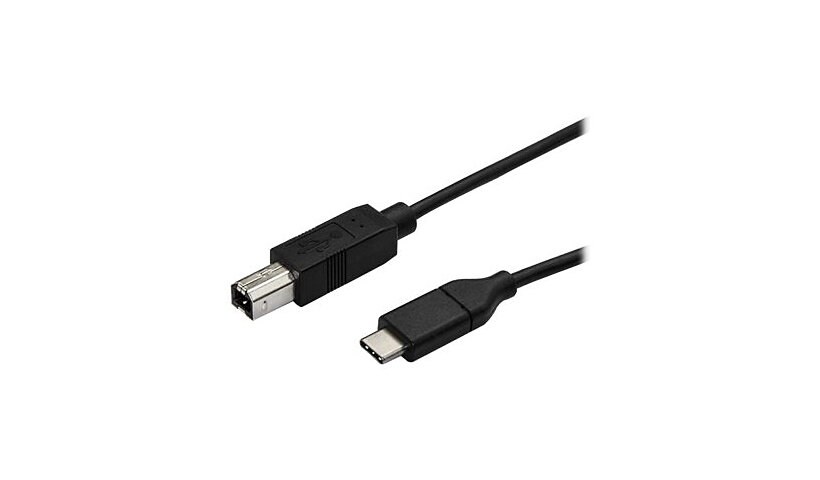 StarTech.com 3m 10 ft USB C to USB B Printer Cable - M/M - USB 2.0 - USB C to USB B Cable - USB C Printer Cable - USB