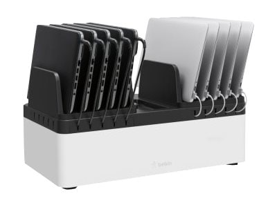 Belkin AC Classroom Charging Station with Fixed Dividers for Laptops and Tablets - Up To 10 Devices
