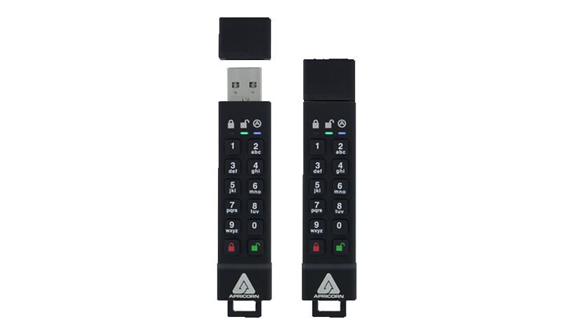 Apricorn Aegis Secure Key 3z - USB flash drive - 8 GB
