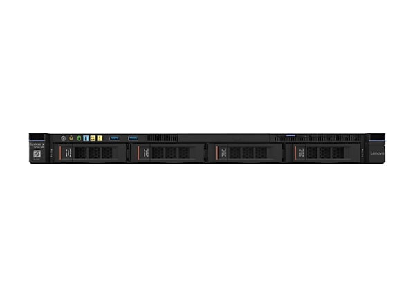 Lenovo System x3250 M6 - rack-mountable - Xeon E3-1240V6 3.7 GHz - 16 GB - 0 GB