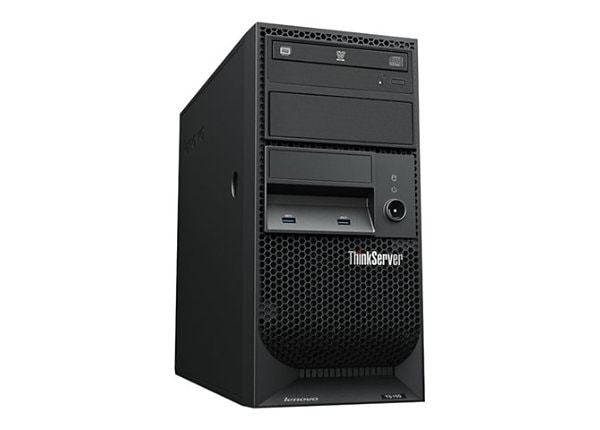 Lenovo ThinkServer TS150 - tower - Core i3 6100T 3.2 GHz - 8 GB - 0 GB