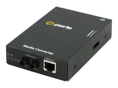 Perle S-1000-S2ST10 - fiber media converter - GigE