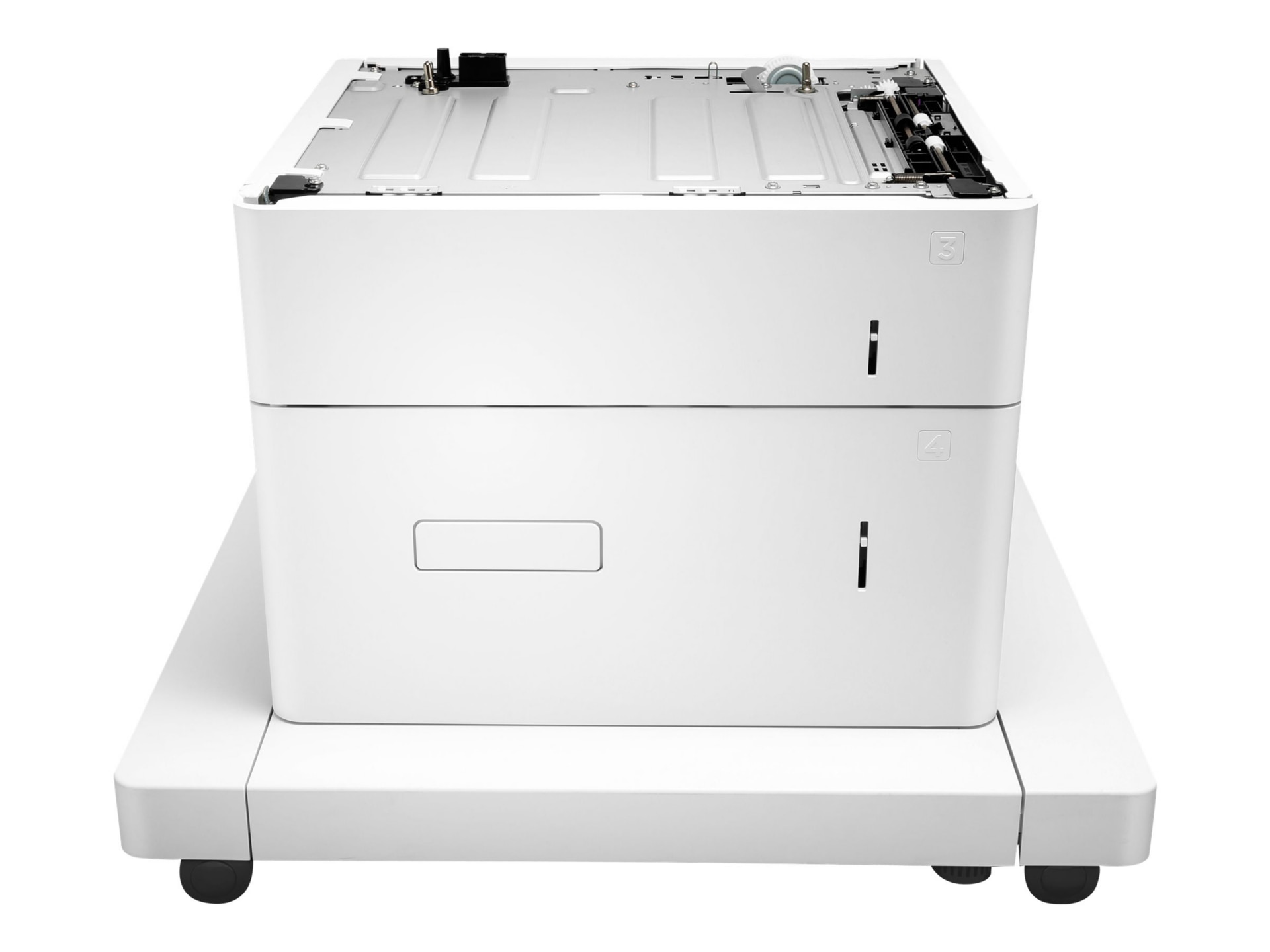 HP Paper Feeder and Stand - printer base with media feeder - 2550 sheets