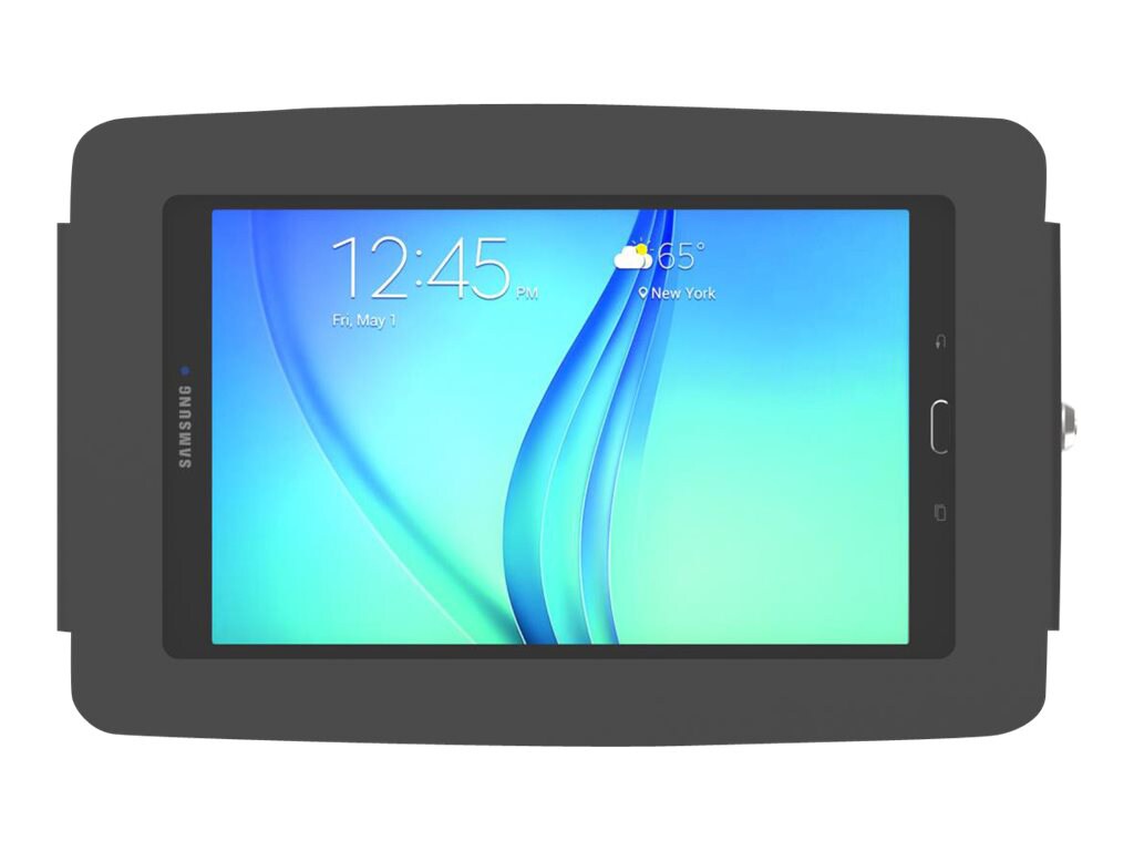 Compulocks Space - Galaxy Tab E 8" Enclosure Wall Mount - Black - mounting