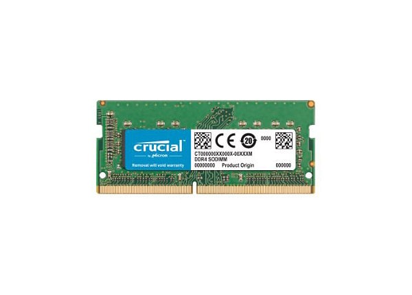 Crucial - DDR4 - module - 16 GB - SO-DIMM 260-pin - 2400 MHz / PC4-19200 -  unbuffered