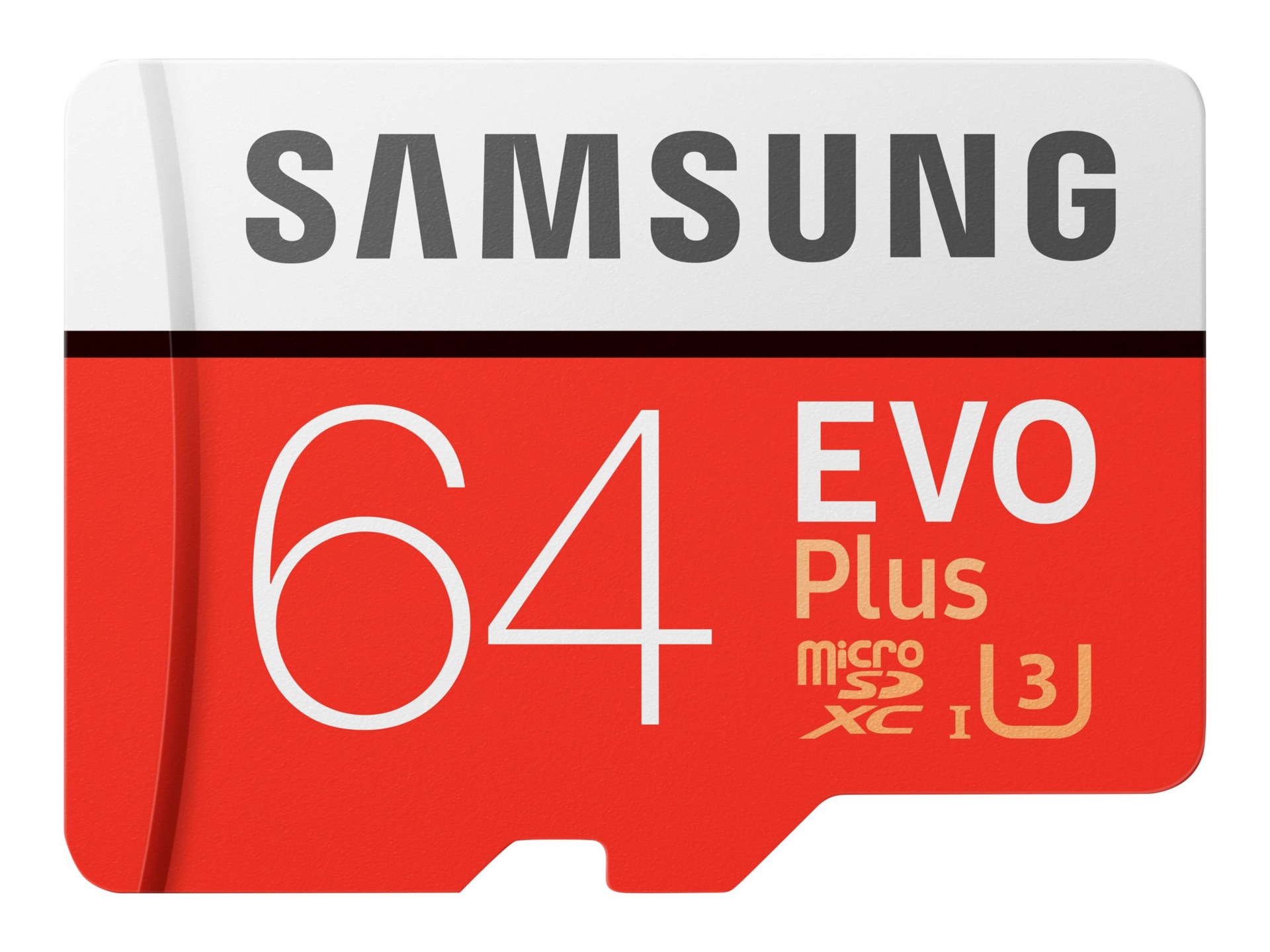 Samsung EVO Plus MB-MC64G - flash memory card - 64 GB - microSDXC UHS-I