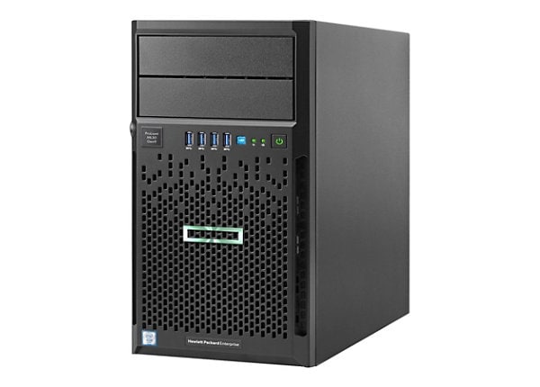 HPE ProLiant ML30 Gen9 Base - tower - Xeon E3-1220V6 3 GHz - 8 GB - 0 GB