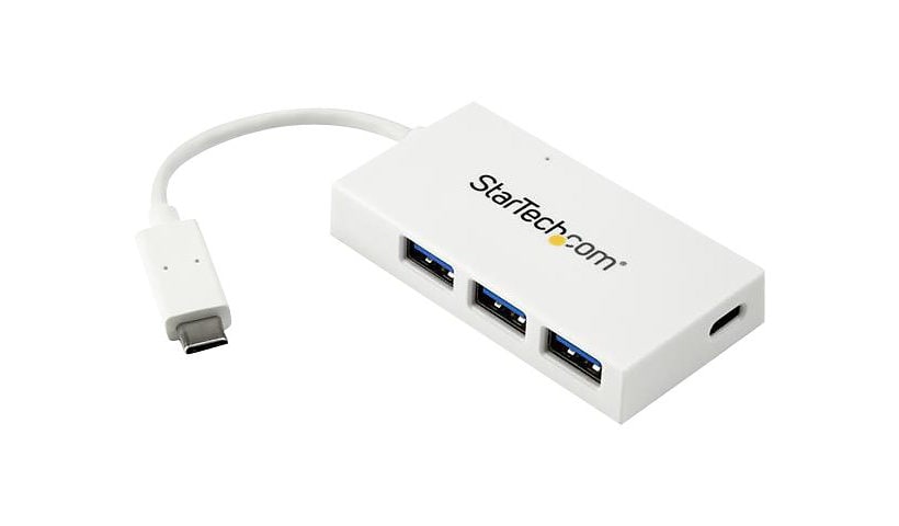 StarTech.com 4 Port USB C Hub with 1x USB-C & 3x USB-A (SuperSpeed 5Gbps) - USB Bus Powered - Portable/Laptop USB 3.0