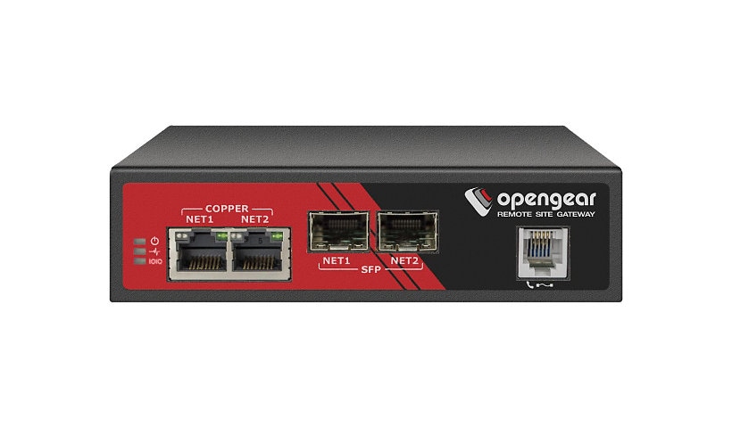 OpenGear Remote Site Gateway ACM7008-2-M - network management device