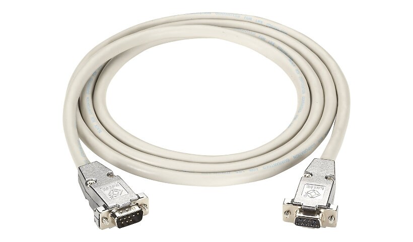 Black Box - null modem cable - DB-9 to DB-9 - 1.8 m