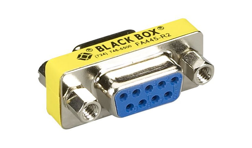 Black Box Gender Changer DB9 Female to DB9 Male - changeur de genre - DB-9 pour DB-9