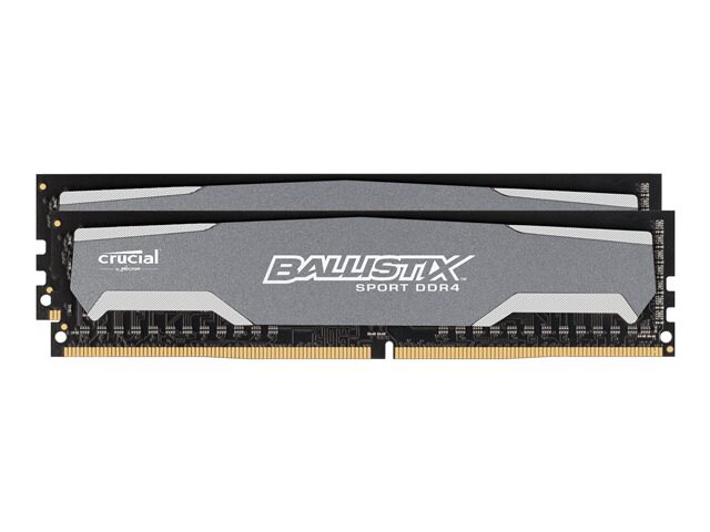 Ballistix Sport - DDR4 - 8 GB : 2 x 4 GB - DIMM 288-pin