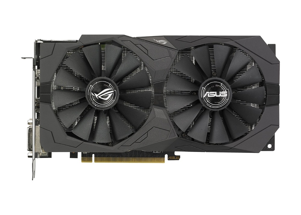 Asus Rog Strix Rx570 O4g Gaming Oc Edition Graphics Card Radeon Rx 57 Rog Strix Rx570 O4g Gaming Video Cards Imaging Cdw Ca