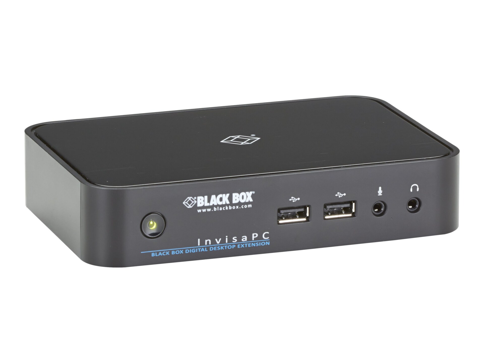 Black Box InvisaPC Dual-Head Receiver - KVM / audio / USB extender