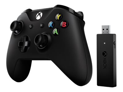 Microsoft Xbox Controller + Wireless Adapter for Windows - gamepad - wireless - Bluetooth