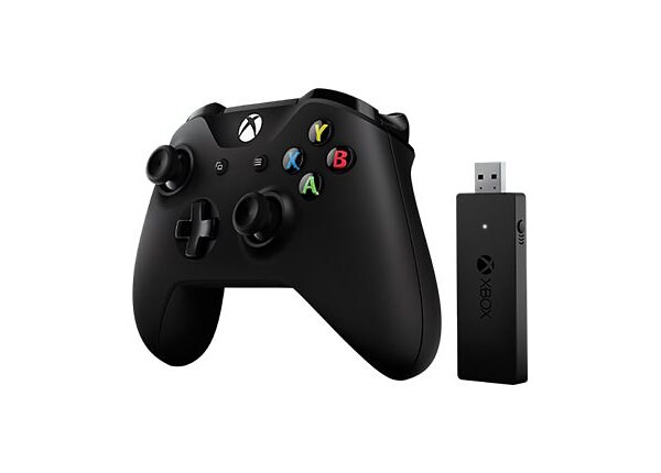 Microsoft Xbox Controller + Wireless Adapter for Windows - gamepad - wireless - Bluetooth