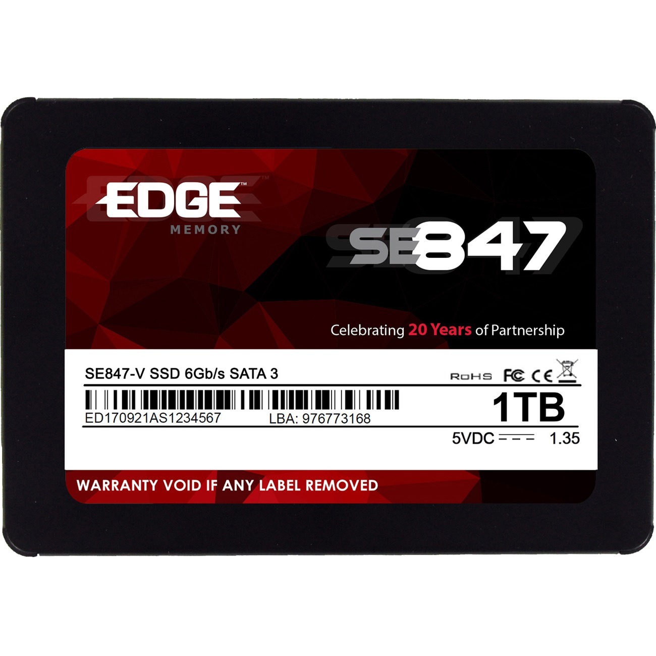 EDGE SE847-V - SSD - 1 TB - SATA 6Gb/s - TAA Compliant