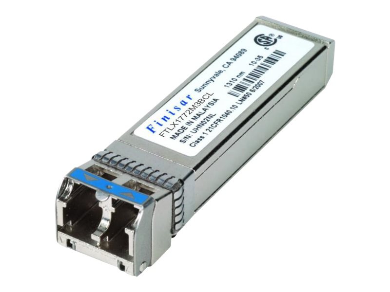 Finisar FTLX1772M3BCL - SFP+ transceiver module - SONET/SDH, 10 GigE, 10Gb Fibre Channel