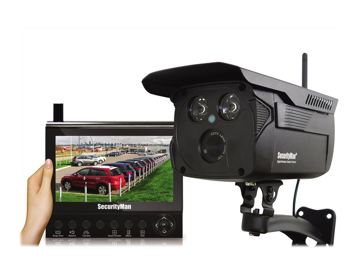 SecurityMan DigioutLCD - monitor + camera(s) - wireless