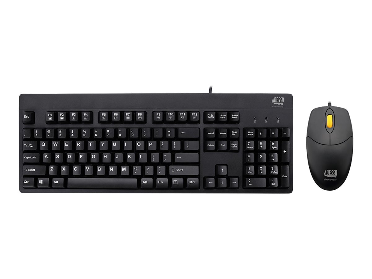 Adesso EasyTouch 630CB - keyboard and mouse set - US
