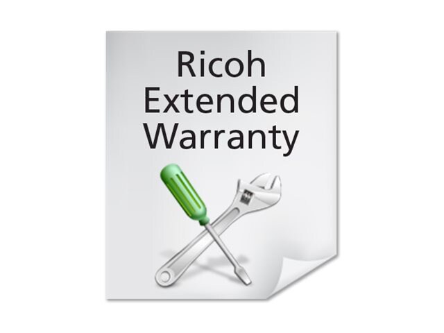 Ricoh On-site Service extended service agreement - 2 years - on-site