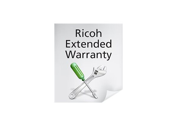 Ricoh On-site Service extended service agreement - 1 year - on-site