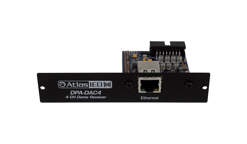 AtlasIED DPA-DAC4 DANTE expansion module