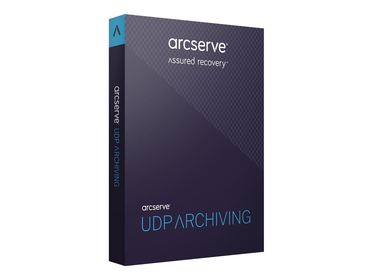Arcserve UDP Archiving - Email (v. 6.0) - Enterprise Maintenance (3 years)
