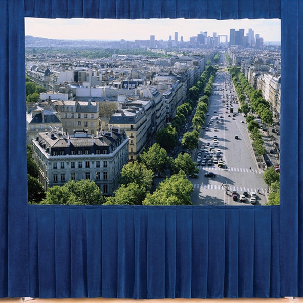 Da-Lite 11" X 19" Heavy Duty Fast-Fold Deluxe and Truss Drapery