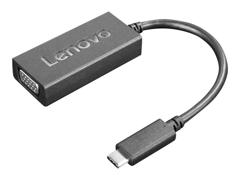 Lenovo - adaptateur USB / VGA - 24 pin USB-C pour HD-15 (VGA)
