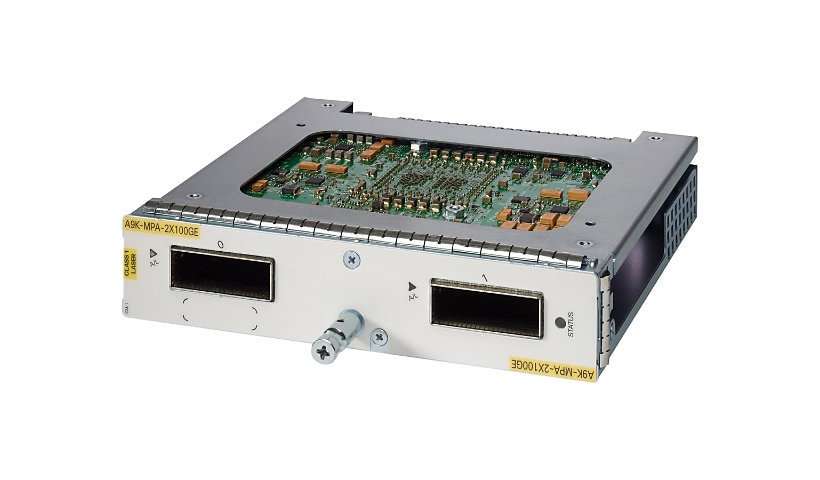 Cisco Ethernet Modular Port Adapter - expansion module - 100 Gigabit Ethernet x 2