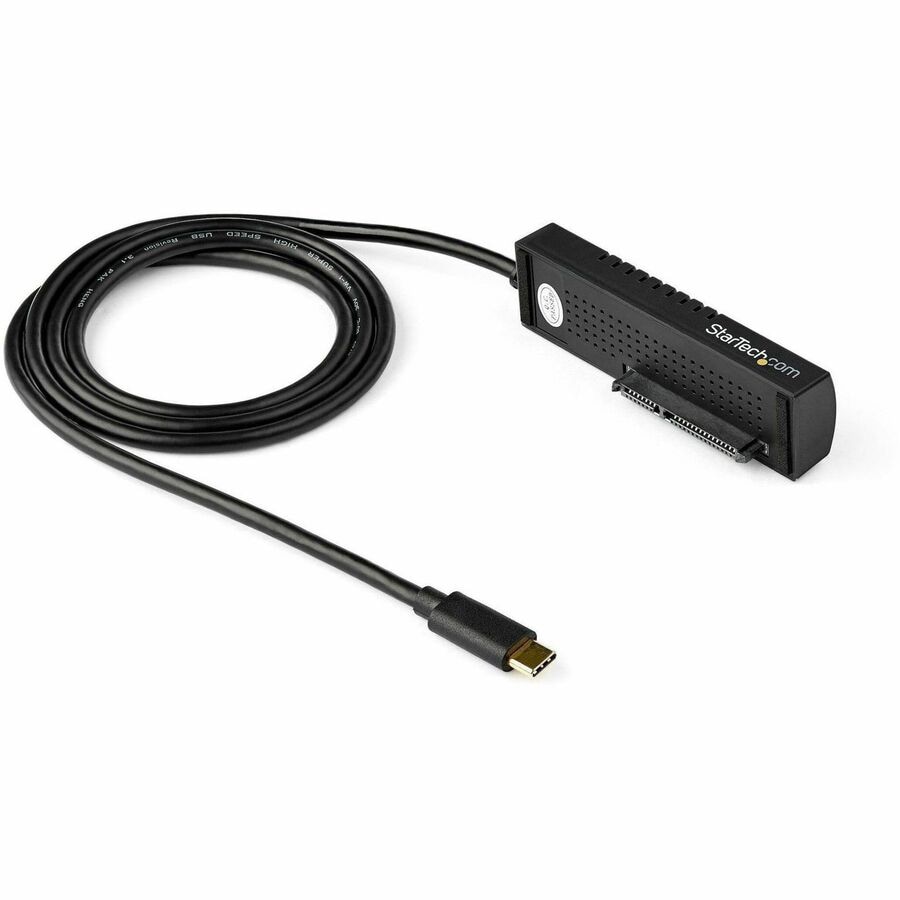 StarTech.com USB C to SATA Adapter Cable for 2.5"/3.5" SSD/HDD Drives - USB
