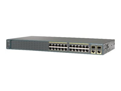 Cisco Catalyst 2960-Plus 24LC-L - switch - 24 ports - managed - rack-mounta