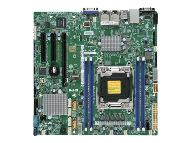 SUPERMICRO X10SRM-TF - motherboard - micro ATX - LGA2011-v3 Socket - C612