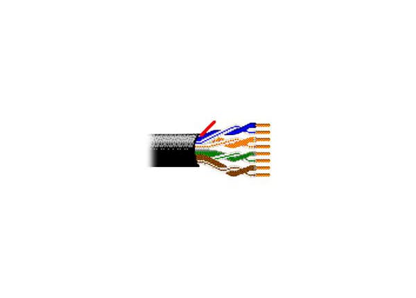 Belden 2412 Multi-Conductor - bulk cable - 1000 ft - black