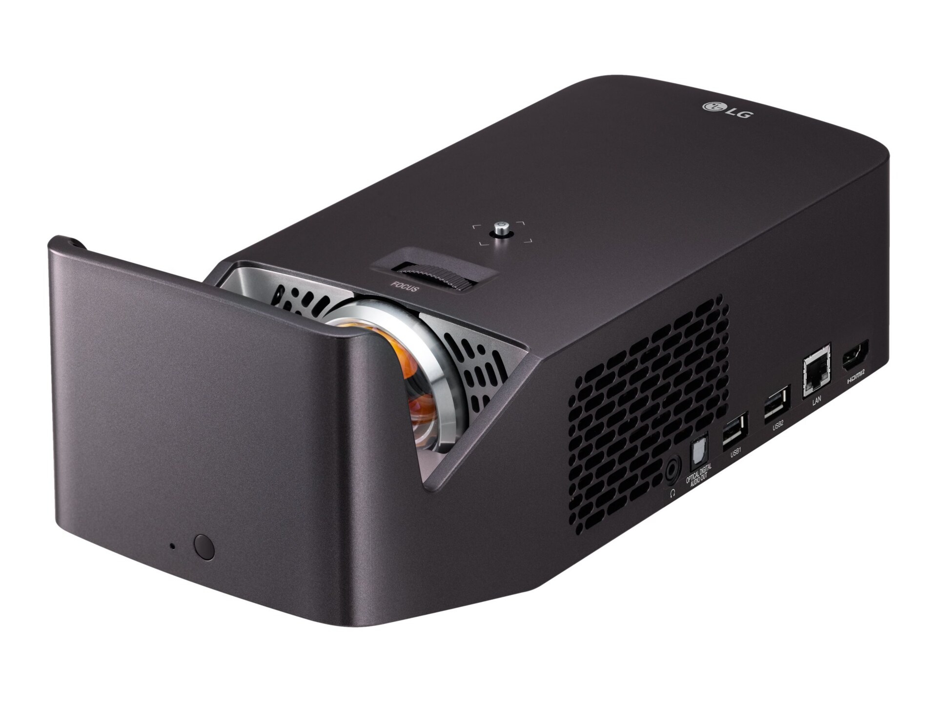 LG PF1000UW - DLP projector - ultra short-throw - portable - Wi-Fi/LAN
