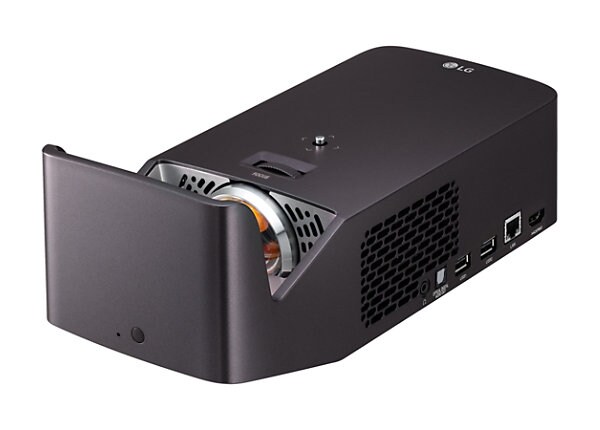 LG PF1000UW - DLP projector - ultra short-throw - portable - Wi-Fi/LAN