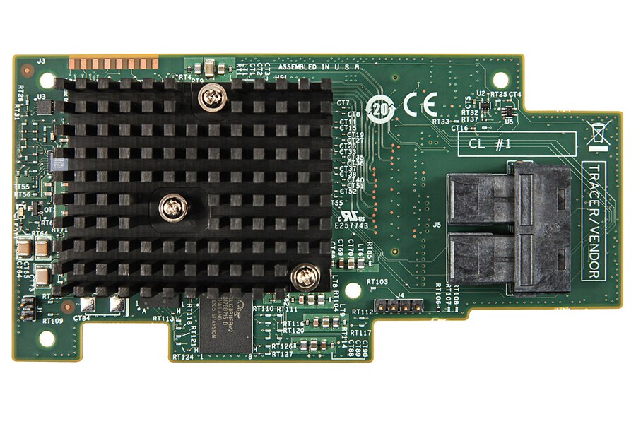 Intel Integrated RAID Module RMS3JC080 - storage controller (RAID) - SATA 6Gb/s / SAS 12Gb/s - PCIe 3.0 x8