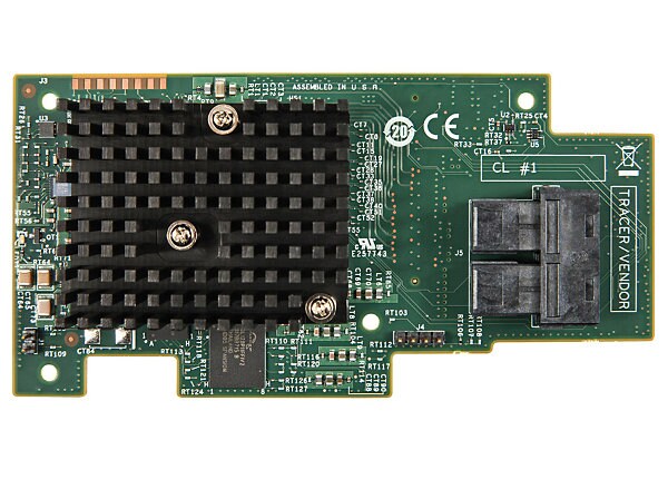 Intel Integrated RAID Module RMS3JC080 - storage controller (RAID) - SATA 6Gb/s / SAS 12Gb/s - PCIe 3.0 x8