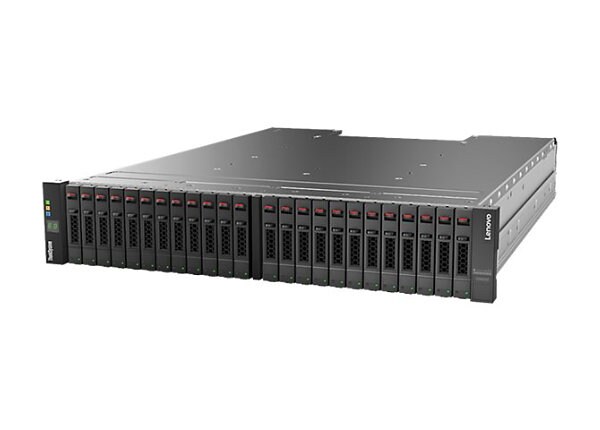Lenovo ThinkSystem DS2200 SFF FC/iSCSI Dual Controller Unit - hard drive array