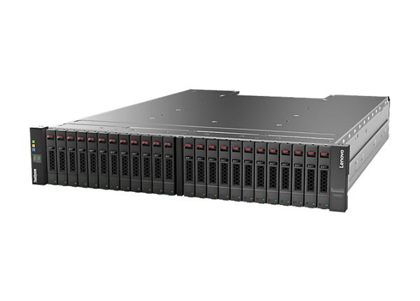 Lenovo ThinkSystem DS6200 SFF FC/iSCSI Dual Controller Unit - hard drive array