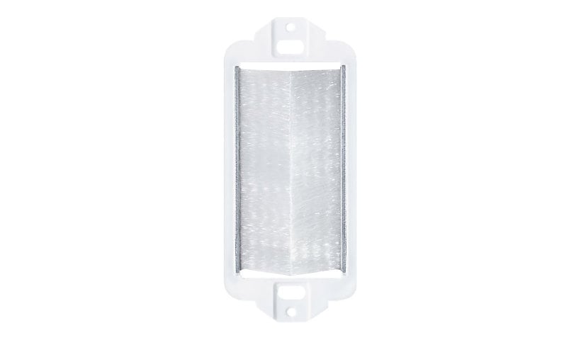 Leviton Decora Brush Passthrough Insert - wall plate insert