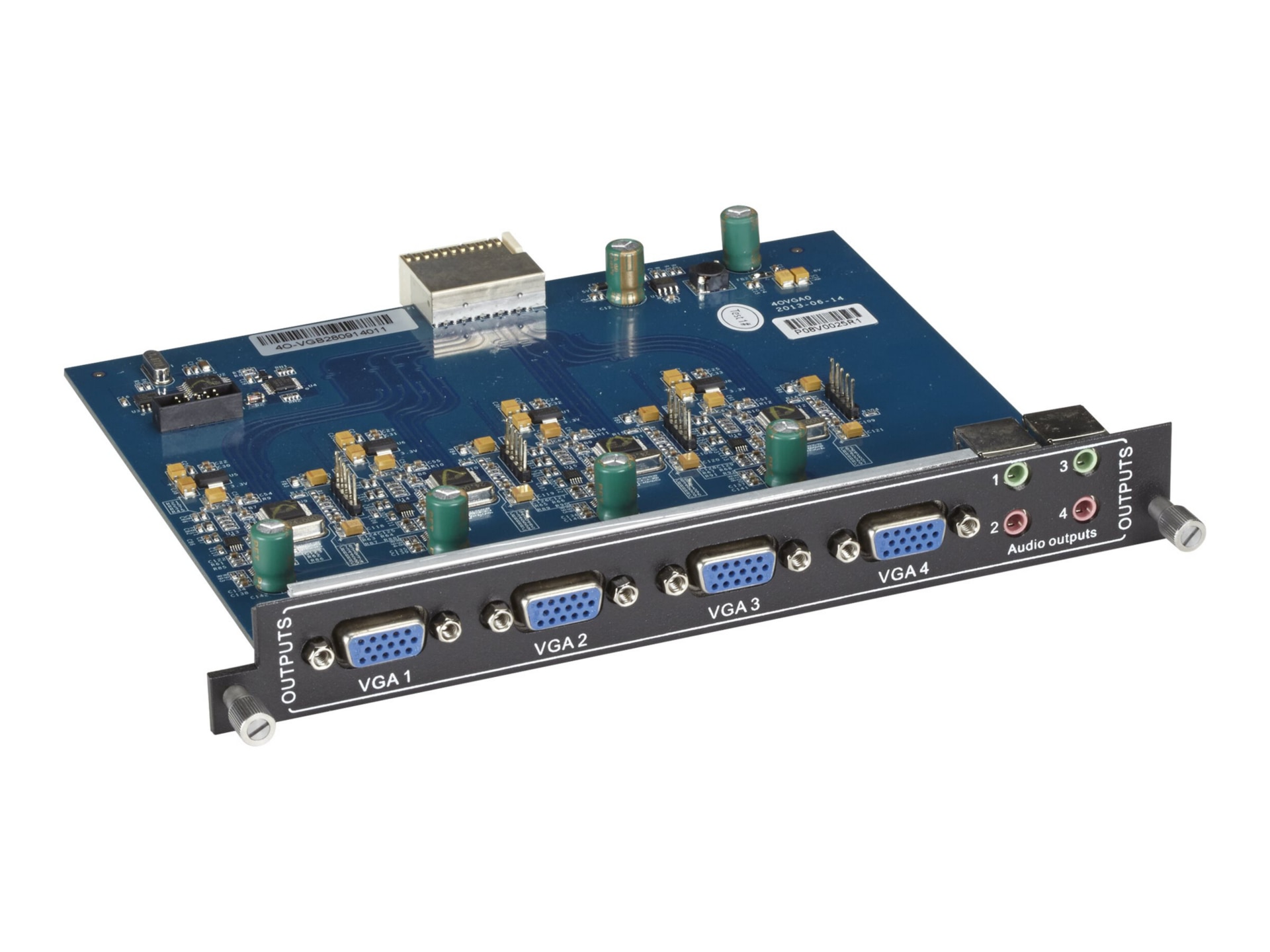 Black Box Modular Video Matrix Switcher Output Card - expansion module - VG