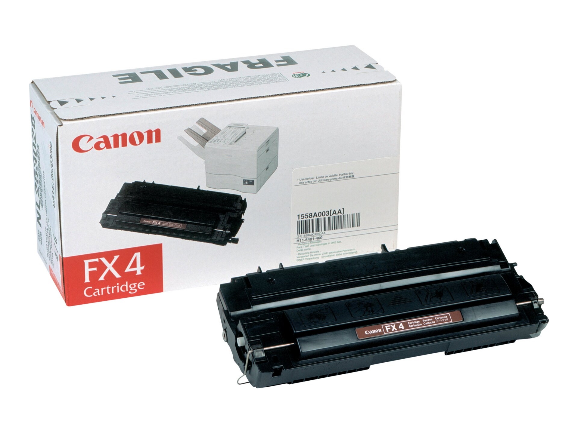 Canon FX-4 - black - original - toner cartridge