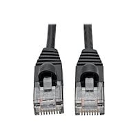 Eaton Tripp Lite Series Cat6a 10G Snagless Molded Slim UTP Ethernet Cable (RJ45 M/M), Black, 6 ft. (1.83 m) - patch