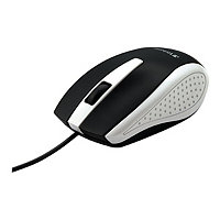 Verbatim Corded Notebook Optical Mouse - mouse - USB - white