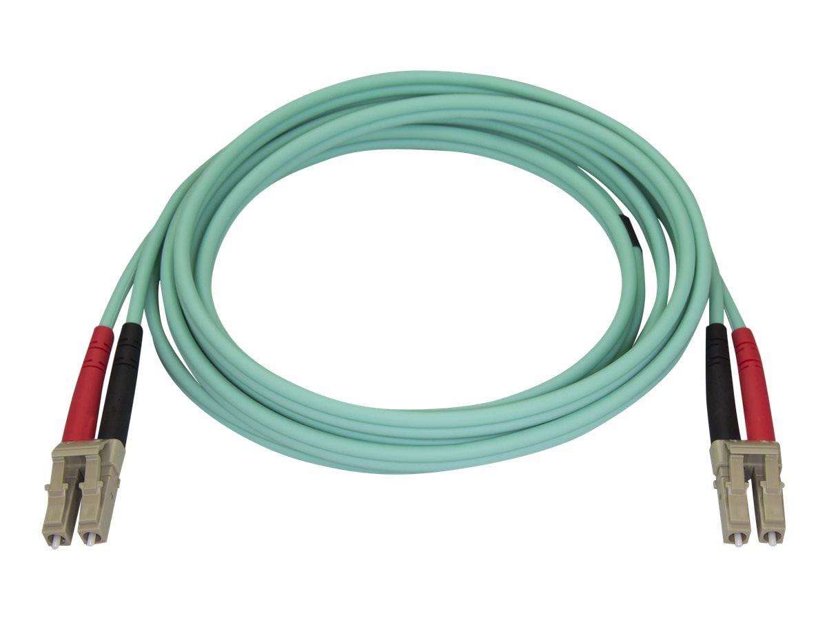 StarTech.com 2m (6ft) LC/UPC OM4 Multimode Fiber Cable, 100G, LSZH Cord